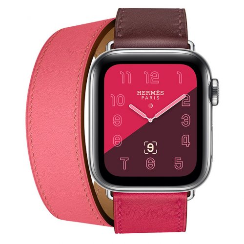 Dây Apple Watch Hermes Double Tour 2 màu đủ size ,1