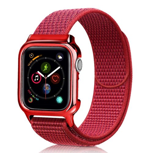 Dây liền ốp Apple Watch USAM 40mm màu đỏ ,3